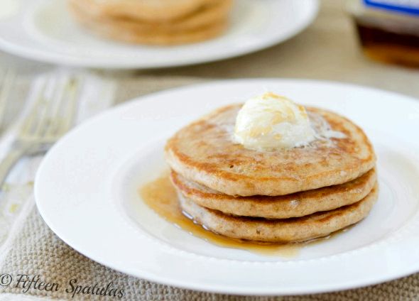 100% whole wheat pancake recipe