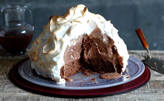 Arctic roll baked alaska recipe with rum