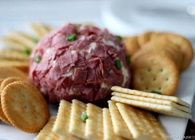 Armor chipped beef cheese ball recipe