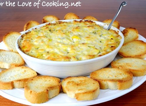 Artichoke dip recipe made with cheddar cheese