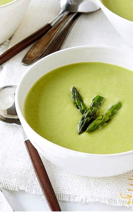 Asparagus soup recipe chicken broth