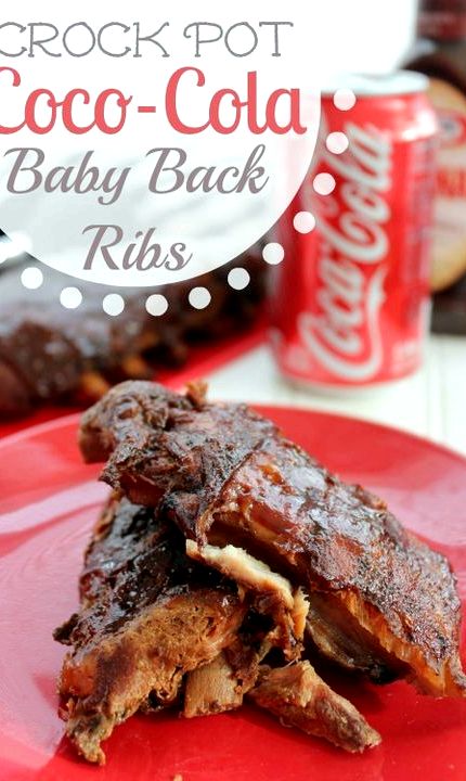 Baby back ribs crock pot recipe with coke a cola