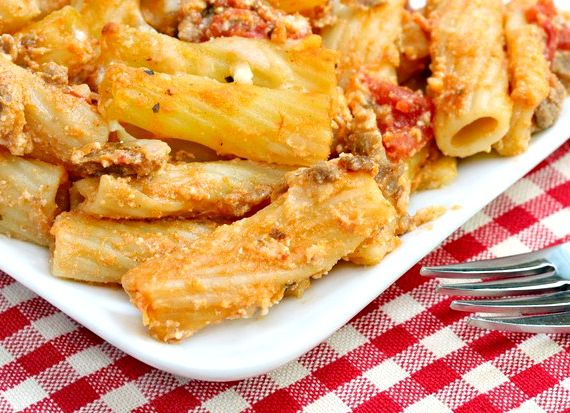 Baked ziti with meat recipe epicurious