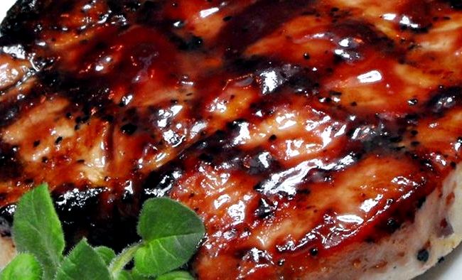 Barbecue pork loin chops recipe