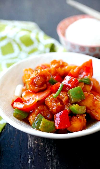 Battered shrimp with sweet and sour sauce recipe