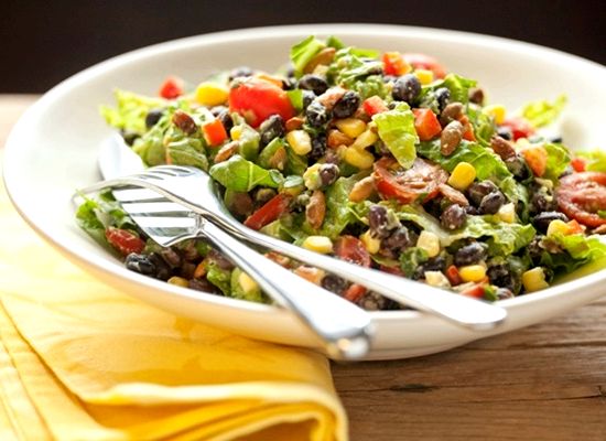 Bean salad recipe healthy dressing