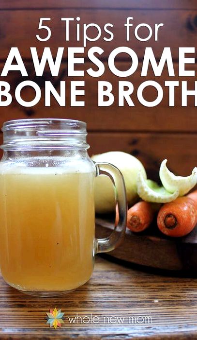 Beef broth recipe without bones of the foot