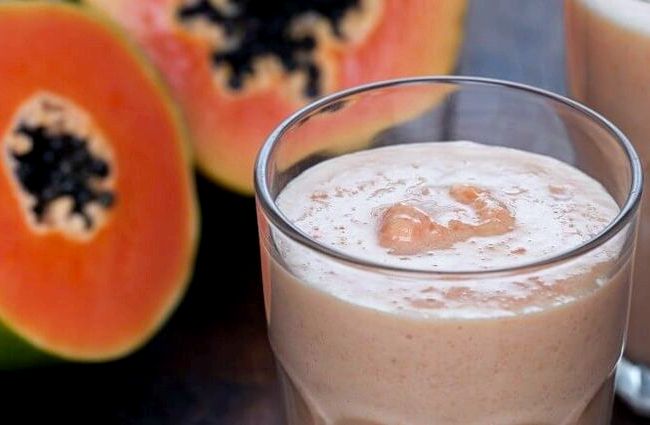 Benefits of half ripe papaya recipe
