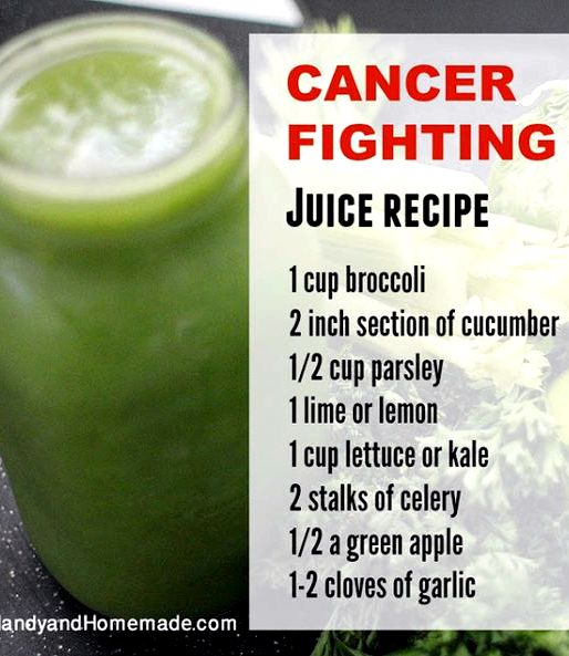 Best anti cancer juice recipe