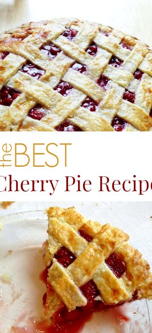 Best cherry pie recipe canned cherries