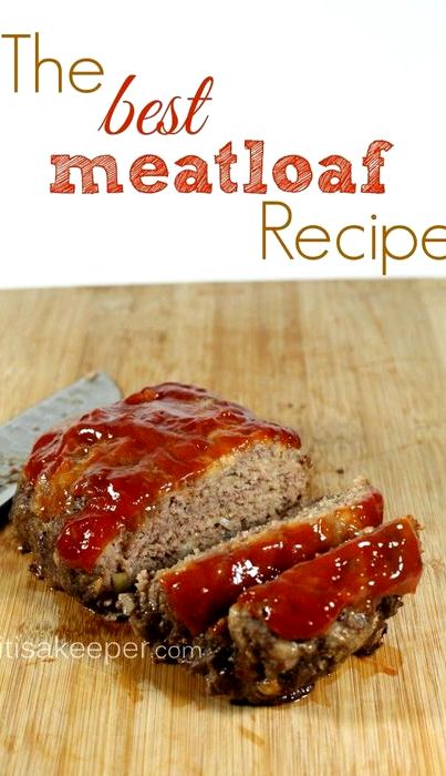 Best comfort food meatloaf recipe
