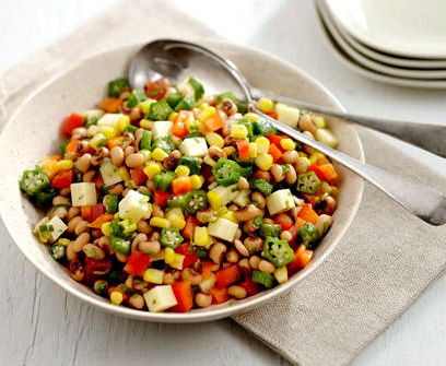 Black eyed pea salad with corn recipe