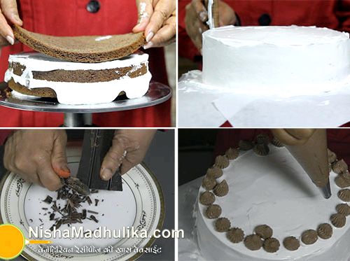 Black forest eggless cake recipe in hindi
