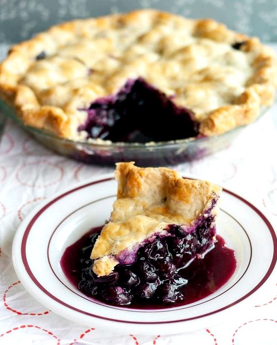Blueberry pie filling recipe without cornstarch powder