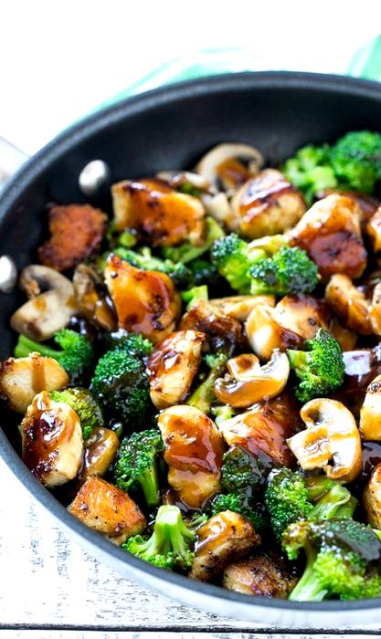Broccoli chicken stir fry for two recipe