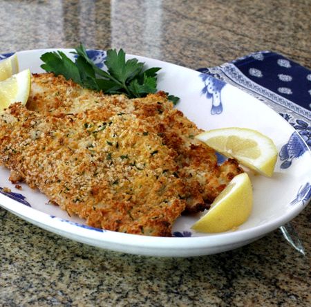 Broiled flounder recipe with bread crumbs