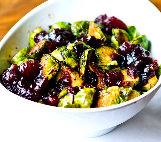 Brussel sprouts recipe with cranberries