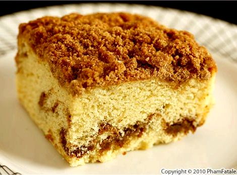 Buttermilk coffee cake recipe crumble topping