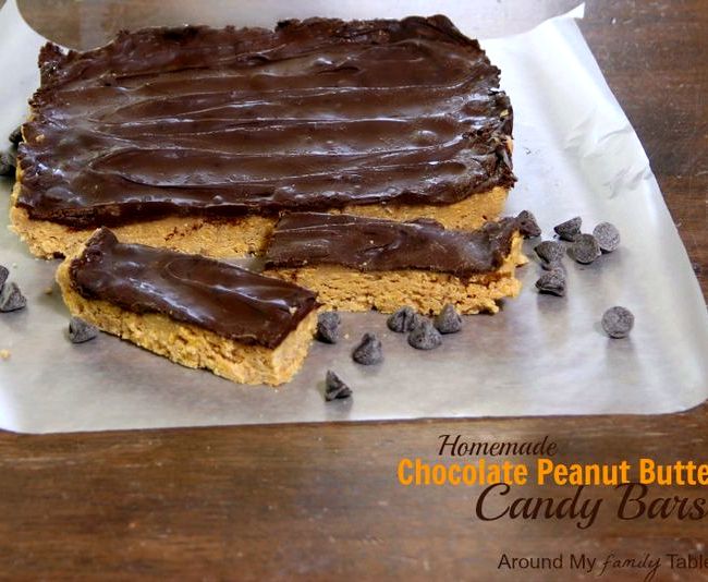 Candy bar chocolate peanuts recipe