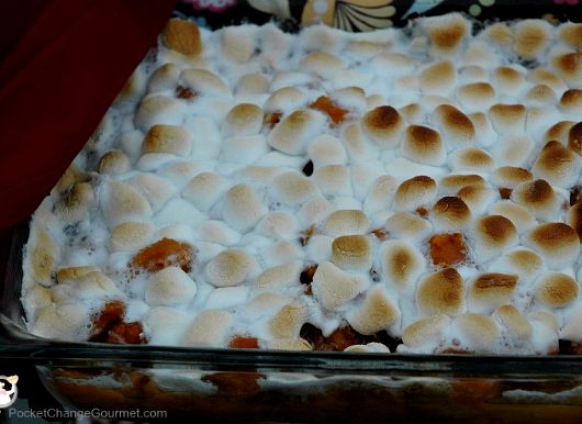 Canned sweet potato casserole with marshmallows recipe