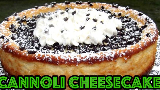 Cannoli cheesecake recipe with cream cheese