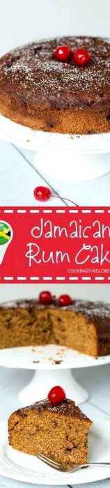 Caribbean rum cake recipe with dried fruits