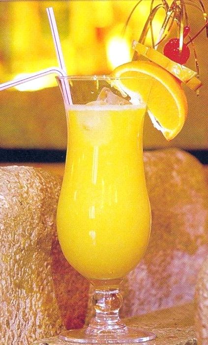 Carnival yellow bird drink recipe