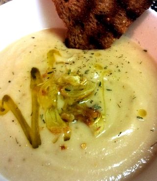 Cauliflower white bean soup recipe