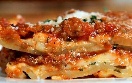 Chandlers world famous lasagna recipe