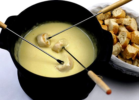 Cheddar cheese swiss fondue recipe