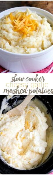 Cheesy mashed potato crock pot recipe
