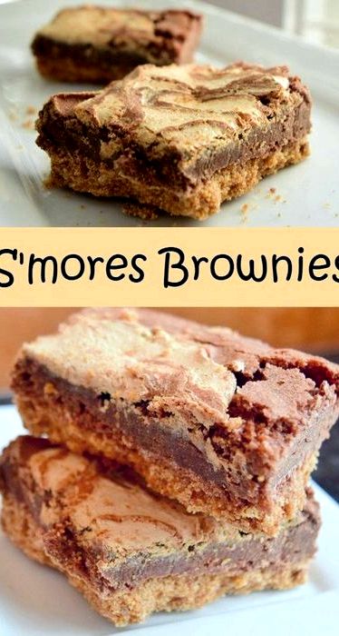 Chewy s mores brownies recipe