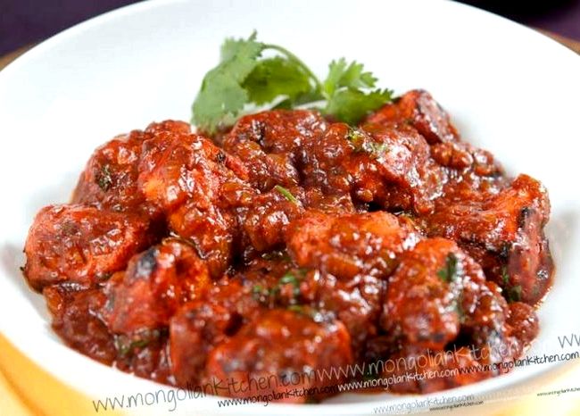 Chicken tandoori masala curry recipe