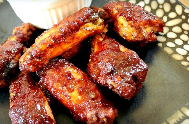 Chicken wings in crock pot recipe