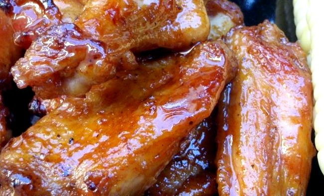 Chicken wings recipe with honey