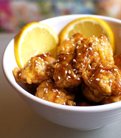 Chinese boneless lemon chicken recipe