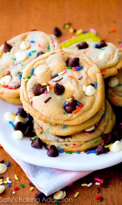 Chocolate chip cookies with white cake mix recipe
