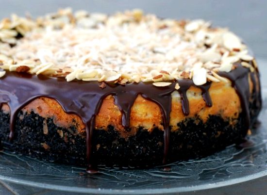 Chocolate coconut almond cheesecake recipe