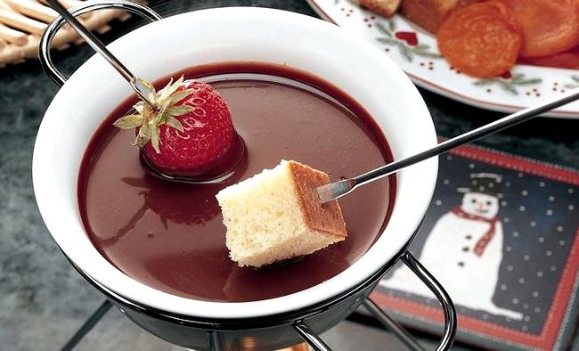 Chocolate fondue recipe with half and half