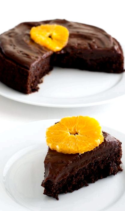 Chocolate orange cake recipe with cocoa powder
