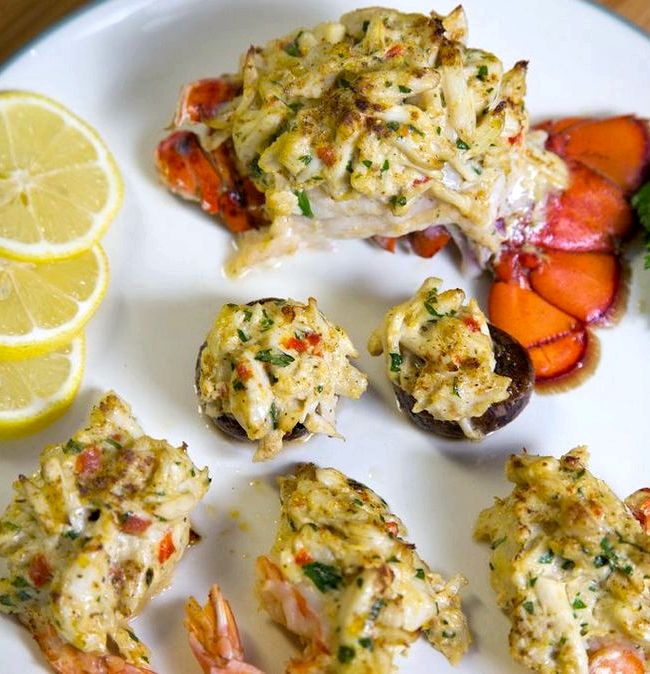 Crab imperial with shrimp recipe