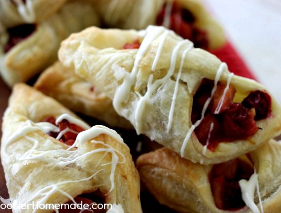 Cranberry apple puff pastry recipe