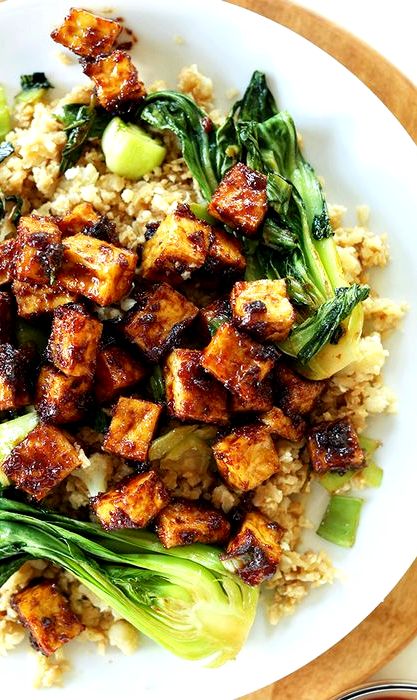Crispy stir fried tofu recipe