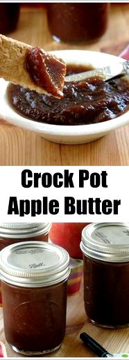 Crock pot apple butter recipe pinterest