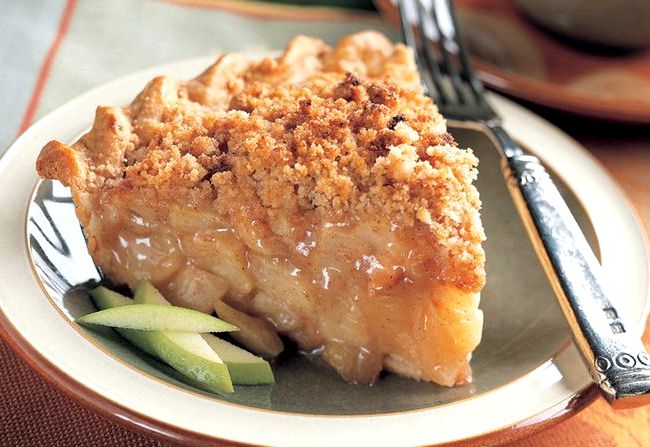 Crumb recipe for apple pie