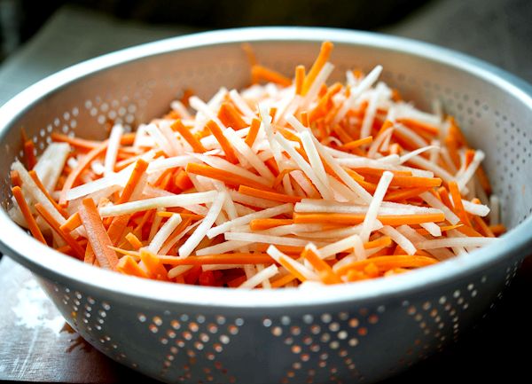 Daikon radish recipe pickled carrots