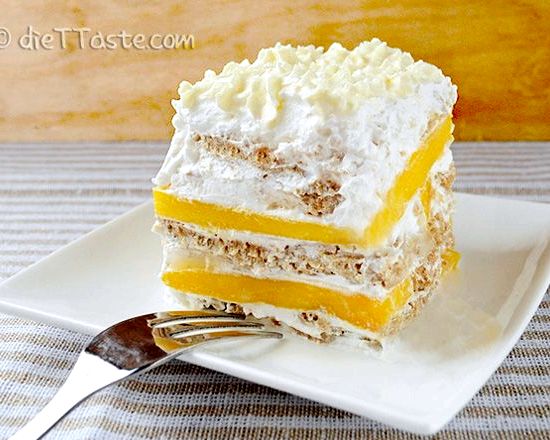 Delicious mango float recipe with butter