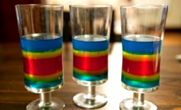 Double layer jello shots recipe