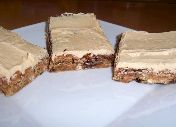 Double peanut butter brownies recipe