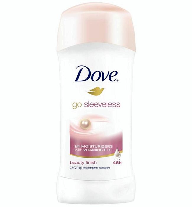 Dove ultimate go sleeveless deodorant recipe